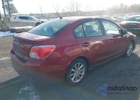 2012 Subaru Impreza 2.0I Premium z USA, uszkodzony, nr VIN JF1GJAC62CH030968